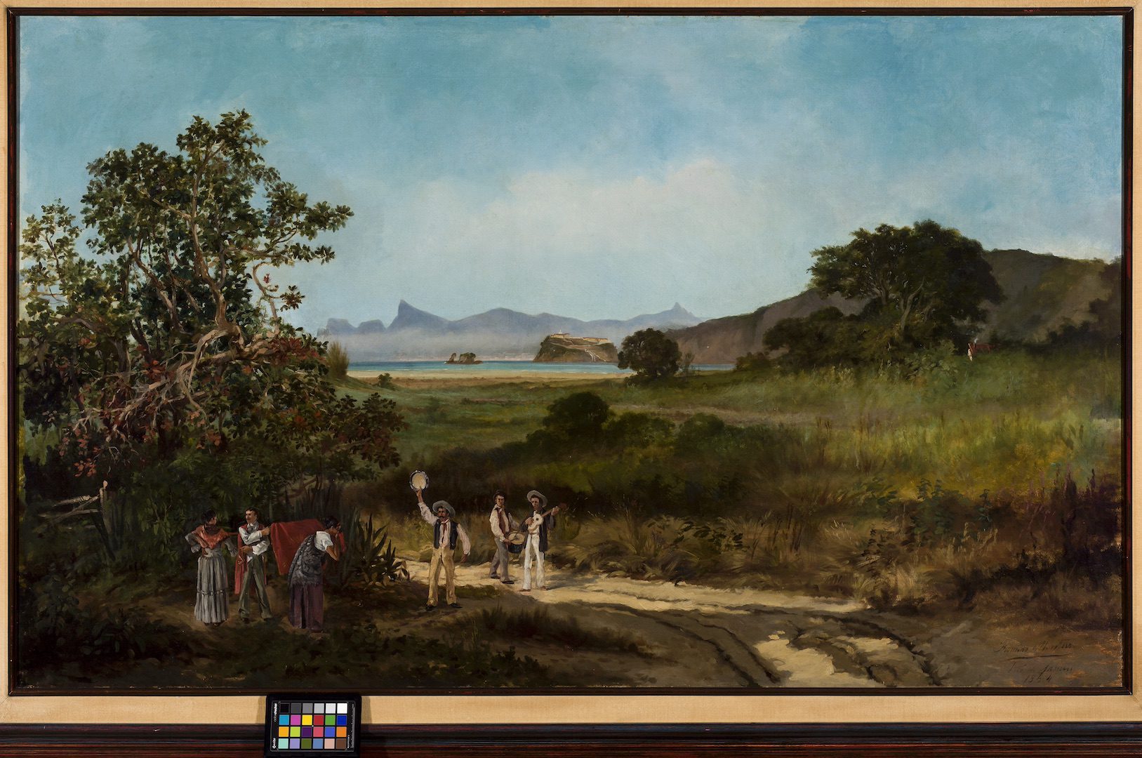 Firmino Monteiro, Rio de Janeiro, RJ, 1855 - Niterói, RJ, 1888 Bandeira do Divino, 1884. Oil on canvas, without signature. Collection of the Pinacoteca do Estado de São Paulo. Compra Governo de Estado de São Paulo, 2001. Photo: Isabella Matheus