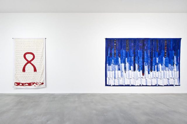 Installation Shot II Abdoulaye Konaté. Photo: Christian Gläser, 2015 © Blain|Southern